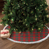 Clan Cheyne Tartan Christmas Tree Skirt PD18 Cheyne Tartan Tartan Christmas
